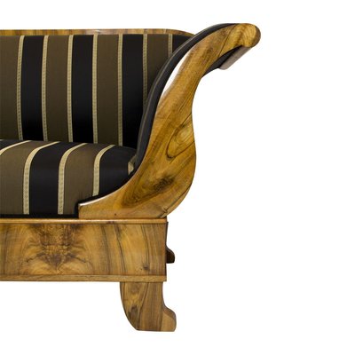 Antique Biedermeier Walnut Sofa-WFJ-717510