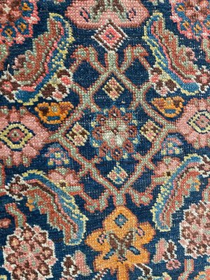 Antique Bijar Hand-Knotted Wool Runner-YMM-1158259