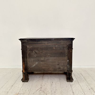 Antique Black Chest of Drawers, 1880-FB-1818303