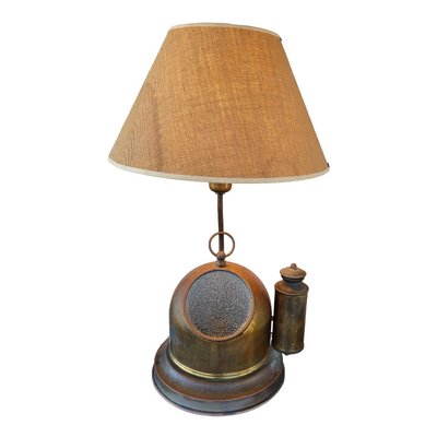 Antique Boat Compass Brass Table Lamp-TCS-1397395