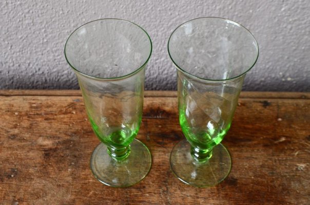 Antique Bohemian Glasses, Set of 12-AIU-959857