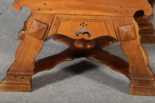 Antique Box Dining Table in Oak, 1700s-DXD-2021903