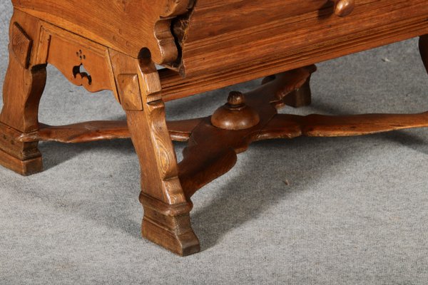 Antique Box Dining Table in Oak, 1700s-DXD-2021903