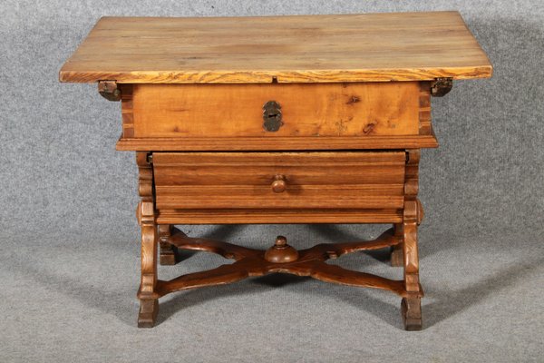 Antique Box Dining Table in Oak, 1700s-DXD-2021903