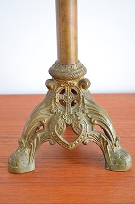 Antique Brass Candlestick, 1880s-OV-1251350