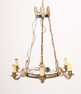 Antique Brass Chandelier-ELB-985309