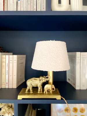 Antique Brass Desk Lamp, 1900-YBY-2030187