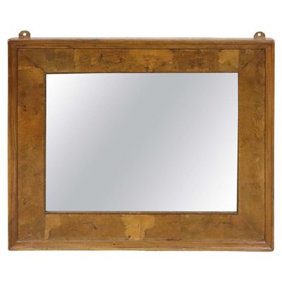 Antique Briar Walnut Wall Mirror, 1880s-DCO-1101002