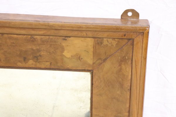 Antique Briar Walnut Wall Mirror, 1880s-DCO-1101002