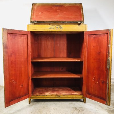 Antique Brocante French Cupboard-LCQ-1181654