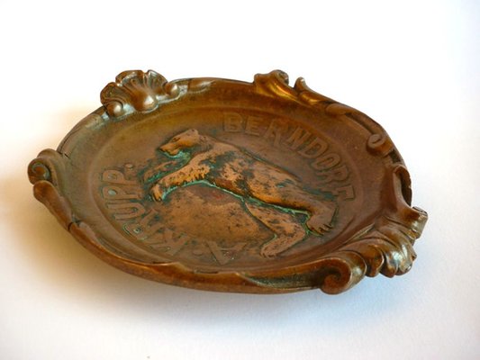 Antique Bronze Ashtray from Arthur Krupp-GKB-841307