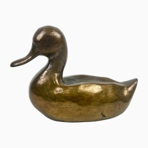 Antique Bronze Duck Figure, 19th Century-ZCY-2021430