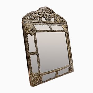 Antique Bronze Foil Mirror, France, 18th Century-PYA-982818