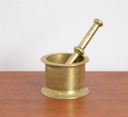 Antique Bronze Mortar and Pestle-VT-640062