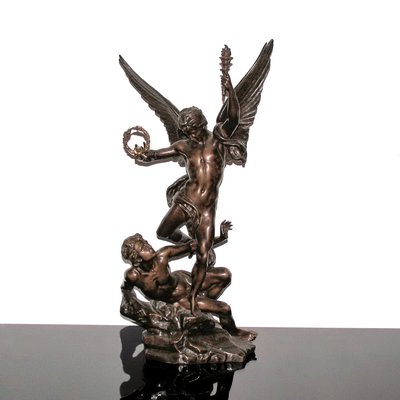 Antique Bronze Sculpture by Charles Vital-Cornu-YGE-590391