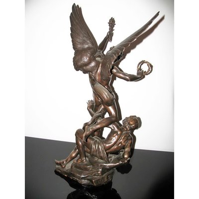 Antique Bronze Sculpture by Charles Vital-Cornu-YGE-590391