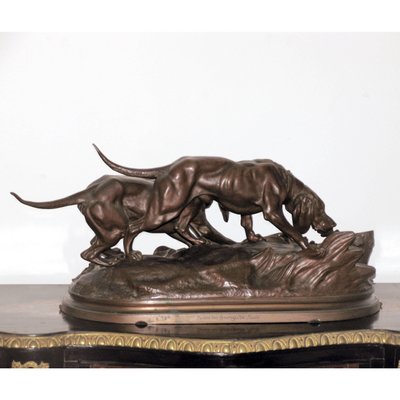 Antique Bronze Sculpture by Hippolyte Heizler-YGE-590361