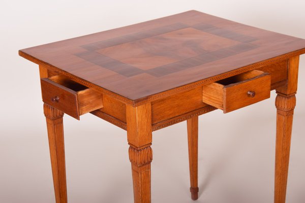 Antique Brown Card Table in Cherry Tree, 1790s-WHY-1768426