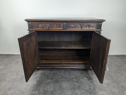 Antique Buffet in Oak-HLV-2033108