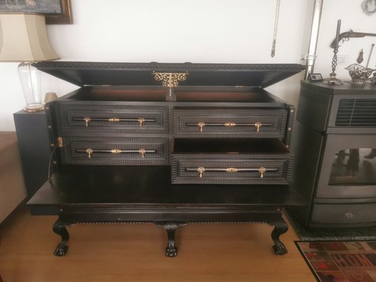 Antique Cabinet in Rosewood & Chestnut-GEL-1797238