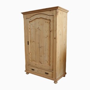 Antique Cabinet in Spruce, 1890s-KWR-1800505