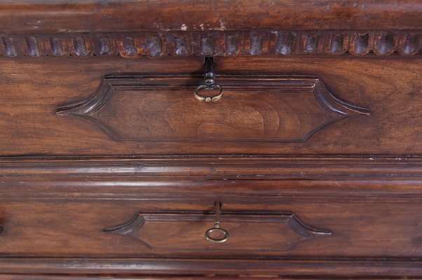 Antique Canterano Chest of Drawers in Walnut, 1700s-XSG-1386036