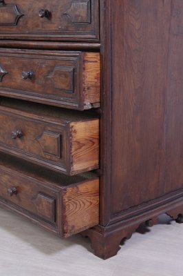 Antique Canterano Chest of Drawers in Walnut, 1700s-XSG-1386036