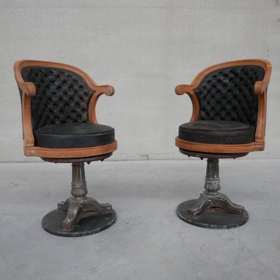 Antique Captains Swivel Office Chair-JRP-1028069