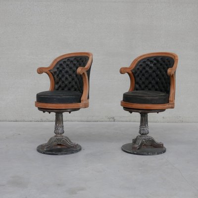 Antique Captains Swivel Office Chair-JRP-1028069