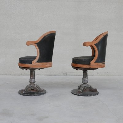 Antique Captains Swivel Office Chair-JRP-1028069