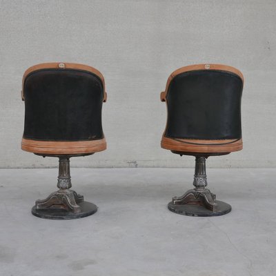 Antique Captains Swivel Office Chair-JRP-1028069