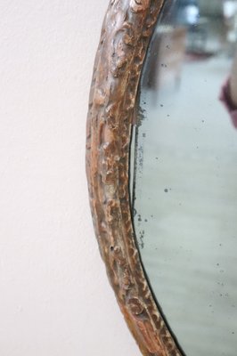 Antique Carved Wood Wall Mirror, 1680s-DCO-1033020