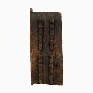 Antique Carved Wooden Door, Nuristan, Afghanistan-UZN-1404927