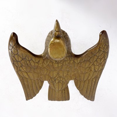 Antique Cast Bronze High Relief Eagle Lectern-NYF-2018860