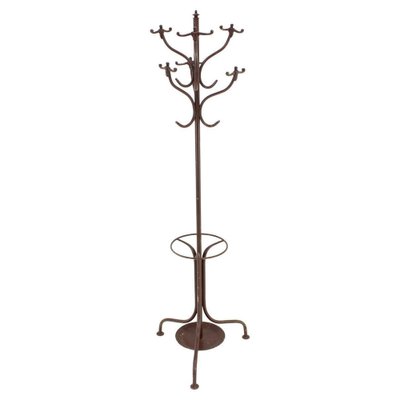 Antique Cast Iron Coat Rack, 1920s-TZ-1269891