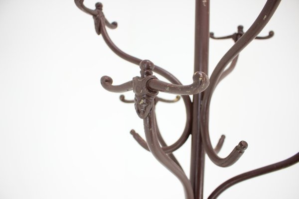 Antique Cast Iron Coat Rack, 1920s-TZ-1269891