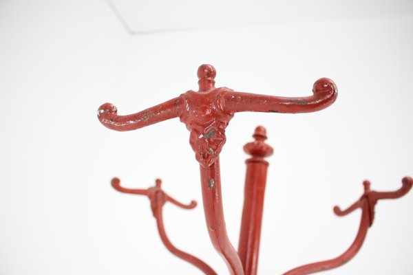 Antique Cast Iron Coat Rack, 1920s-TZ-1269900