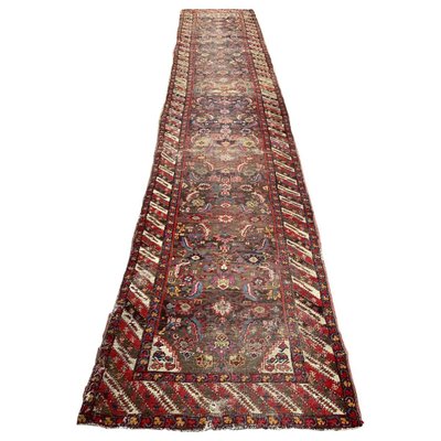 Antique Caucasian Karabagh Runner-YMM-1131340