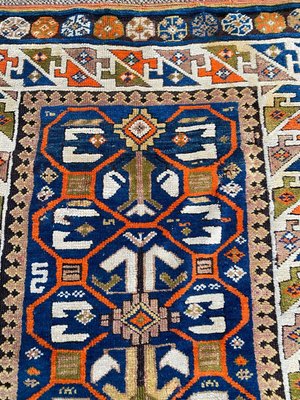 Antique Caucasian Kazak Rug-YMM-1156917