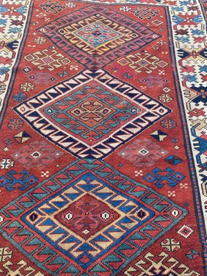 Antique Caucasian Kazak Runner-YMM-1217707