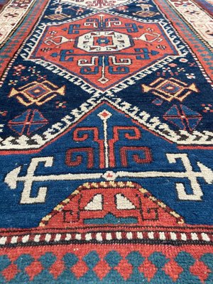 Antique Caucasian Kazak Runner-YMM-1062055