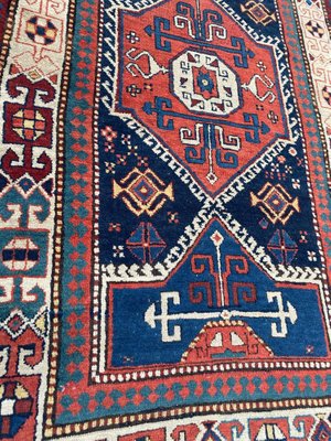 Antique Caucasian Kazak Runner-YMM-1062055