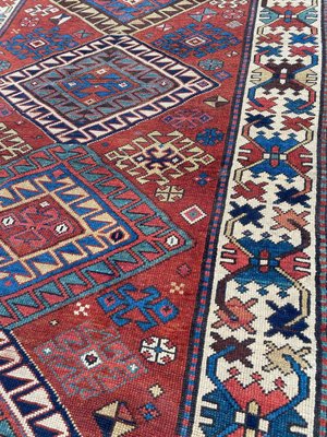 Antique Caucasian Kazak Runner-YMM-1217707