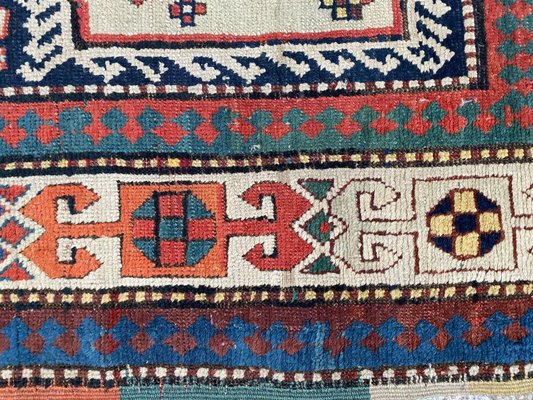 Antique Caucasian Kazak Runner-YMM-1062055