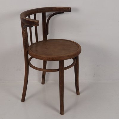 Antique Chairs with Armrests from Thonet, 1900s, Set of 4-ZNJ-2022519