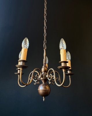 Antique Chandelier, Italy, 1950s-XRG-2041788