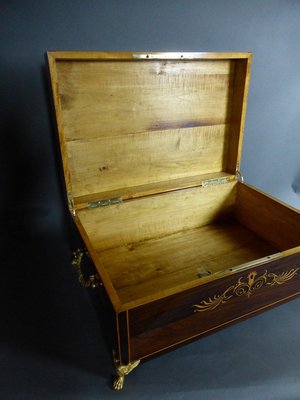 Antique Charles X Rosewood Box-WSV-779126