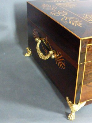 Antique Charles X Rosewood Box-WSV-779126