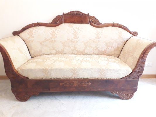 Antique Charles X Sofa-AKA-713648