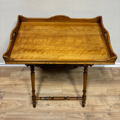 Antique Cherry Serving Table, England, 1880s-ALF-2033550